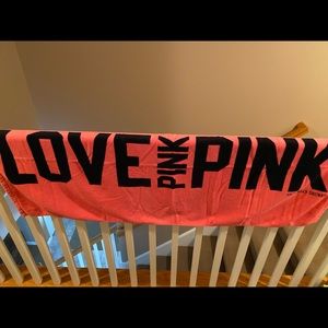 Victoria’s Secret pink towel